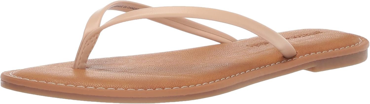 CUSHIONAIRE Nude Thong Sandals
